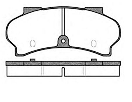 MGA 55172 Ön Fren Disk Balata WVA 20366 20367 J8 4250.12