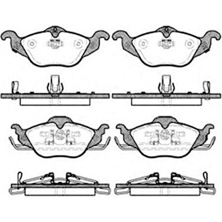 MGA Fren Balatası On Wva 23066 ( Opel : Astra G )