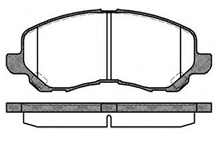 MGA 55294 Balata Fren Ön-Mitsubishi Lancer 03-11-Asx 11-12 MN102618