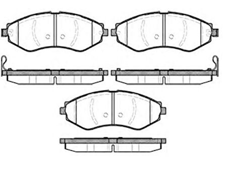 Mga 55333 Balata Fren On- Chevrolet Lacettı 04>9