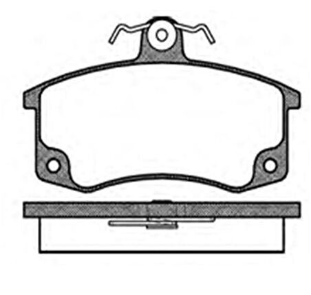 MGA 55344 Ön Fren Disk Balata WVA 21170 23671 Lada Vega 1.4 21103501080