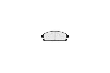 MGA 55412 Balata Fren Ön-Nissan XTrail 00-07-Pathfinder 97-03 410608H785