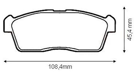 MGA 55430 Balata Fren Ön-Suzuki Alto 09-12-Cary-Sk413 00-10-Daihatsu Coure 03-Sirion 05- 449197217000