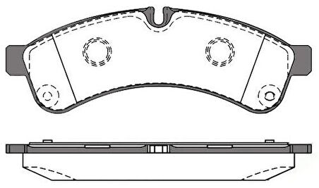 MGA 55584 Balata Fren Arka Iveco Daily 06-11 42555633