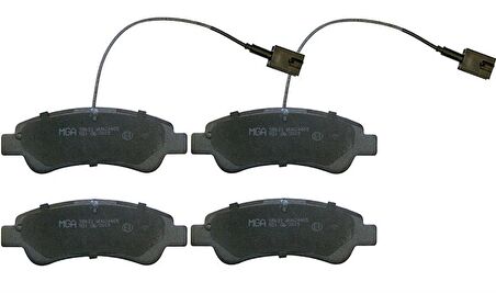 MGA Fren Balatası Arka **Fıslı **( Fiat : Ducato Boxer Cıtroen Jumper 06-- )