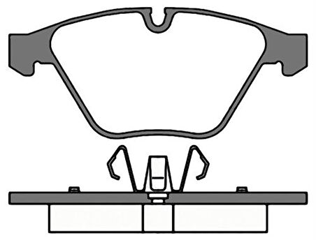 MGA 56202 Fren Balatası E90-E91-E92-E93 Ön 34116780711
