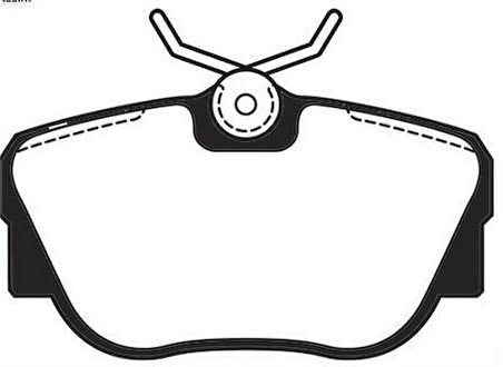 MGA 56212 Fren Balatası Ön Gdb850 WVA 21010 E30 All Models 34111161347