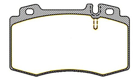 MGA 56308 Fren Balatası Ön W163 Ml Ön 220-203-209-211-218 34204420