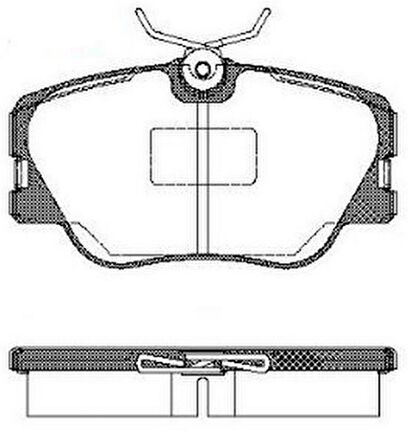 MGA Fren Balatası On Wva 20940 (Mercedes: W124-W201)