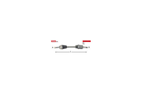 MGA 70467 Aks Komple Sol Connect 1.8T DCI 75-90-110Ps 02-12 2T143B437CD
