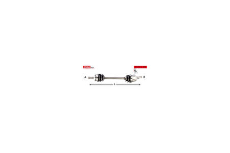 MGA 70737 Aks Komple Sol ABS'li Hyundai Tucson 04-10 Manuel 