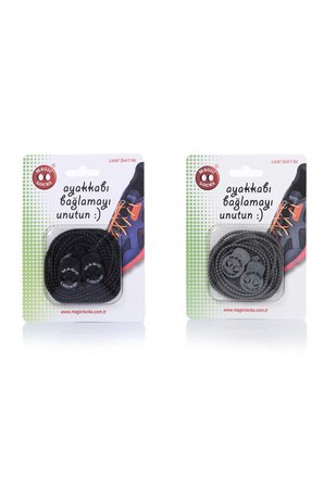 Magic Locks Yuvarlak Akıllı Ayakkabı Bağcık 2'Li Set