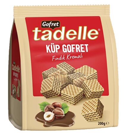 TADELLE FINDIK KREMALI KÜP GOFRET 200g