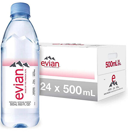 EVİAN SU 24*500 ML