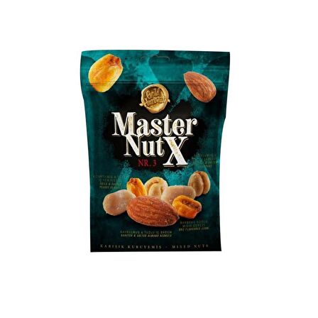 Master Nutx Nr.3 Karışık Kuruyemiş 80gr x24