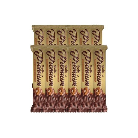 premium bademli çikolata 75 gr x3 x12