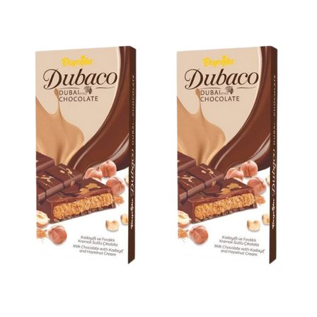 Chocolate Dubai Style Fındıklı 200gr x2