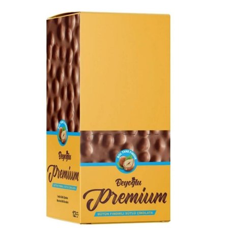 fındıklı premıum çikolata 75gr x12