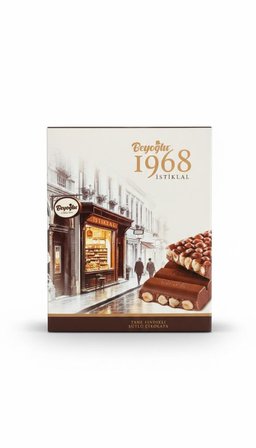 1968 İstiklal Bol Sütlü Fındıklı Çikolata 170gr x6