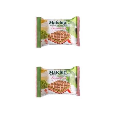 Matchıco Matcha Chocolate Strawberry Gofret 32gr x2