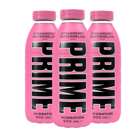 Prime Hydration Çilek Karpuz 500ml x3