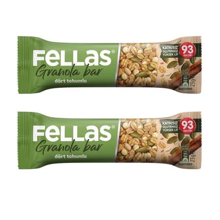 Dört Tohumlu Granola Bar 23gr x2