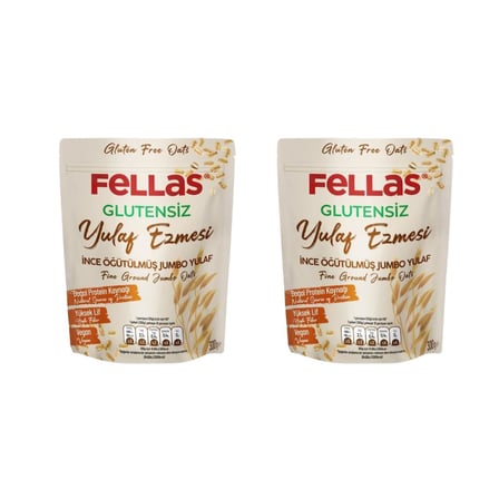 Fellas Glutensiz İnce Öğütülmüş Yulaf Ezmesi 300gr x2