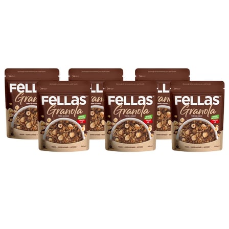 Fellas Granola Fındık & Kakao 200gr x6