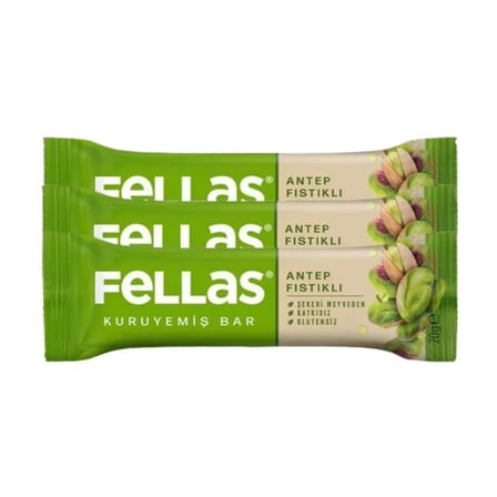 Kuruyemiş Bar Antep Fıstıklı 20gr x3