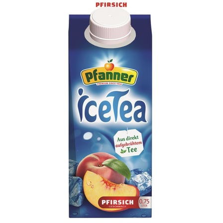 Pfanner İce Tea Pfirsich Şeftali Soğuk Çay 750 Ml