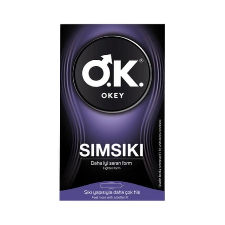 Okey Sımsıkı Prezervatif 10'lu