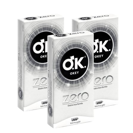 Okey Zero Prezervatif 10'lu x3