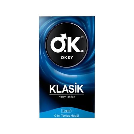 Okey Klasik Prezervatif 10'lu 