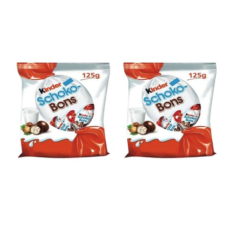 Kinder Schoko Bons 125gr x2
