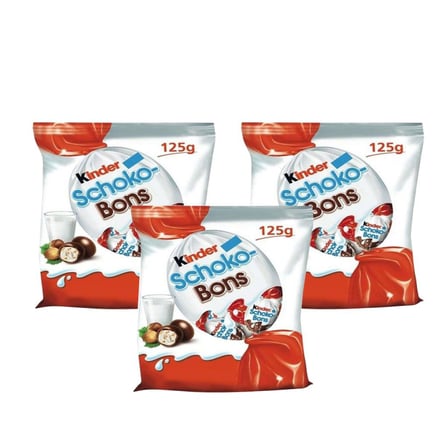 Kinder Schoko Bons 125gr x3