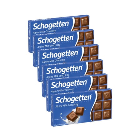 Schogetten Sütlü Çikolata 100gr x6 