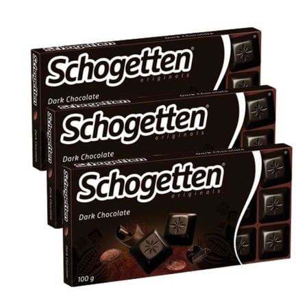 Schogetten Bitter Çikolata 100gr x3