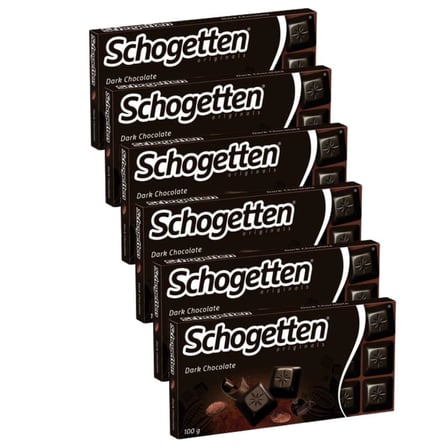 Schogetten Bitter Çikolata 100gr x6