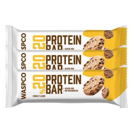 Waspco Kurabiye Aromalı Protein Bar 40gr x3