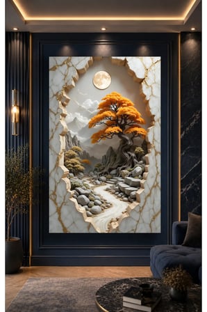 Bonsai Ağaç Cam Tablo | Modern Duvar Dekoru | Canlı Renkli Baskı | Salon ve Oturma Odası | Yeni Ev Hediyesi | 4mm Kırılmaz Cam | Ofis ve Çalışma Odası
