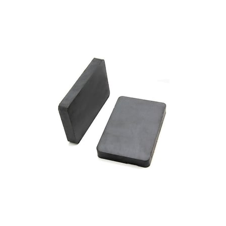 40x25x5 mm Y35 Blok Ferrit Mıknatıs 4 Adet - Separatör ve Atölye İçin | Mıknatıs AVM