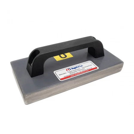 200x100x22 mm Ferrit Oksit Tutamaklı El Mıknatısı 30 Kg Çekim Gücü – 4100 Gauss Ekonomik Hurdacı ve Metal Toplama Mıknatısı
