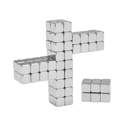 5x5x5 mm Neodyum Küp Hobi Mıknatısı (30 Adet)