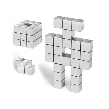 5x5x5 mm Neodyum Küp Hobi Mıknatısı (50 Adet)
