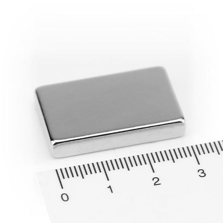 30x20x5 mm Neodyum Dikdörtgen Güçlü Mıknatıs (5 Adet Set)