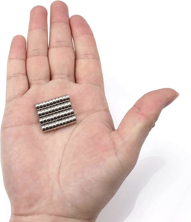 Ø6x3 mm N35 Yuvarlak Neodyum Mıknatıs 10 Adet - Okul Projeleri İçin | Mıknatıs AVM