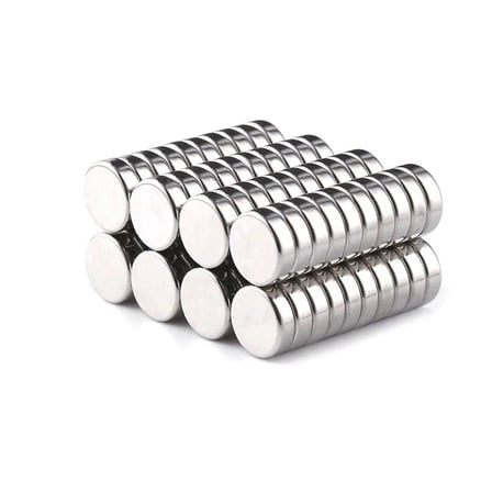 Ø5x2 mm N35 Yuvarlak Neodyum Mıknatıs 20 Adet - Kart, Davetiye ve Maket İçin | Mıknatıs AVM