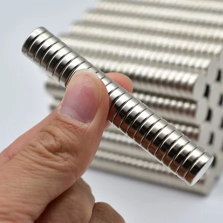 Ø15x3 mm Neodyum Disk Magnet - Yuvarlak Mıknatıs (10 Adet Set)