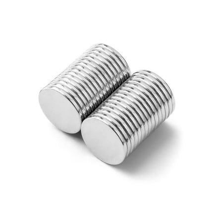 Ø10x1 mm N35 Yuvarlak Neodyum Mıknatıs 10 Adet - Kart ve Ambalaj İçin | Mıknatıs AVM