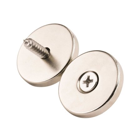 Neodyum Mıknatıs Havşa Delikli 25 x 10 - 5,5 x 5 mm (1 Adet)